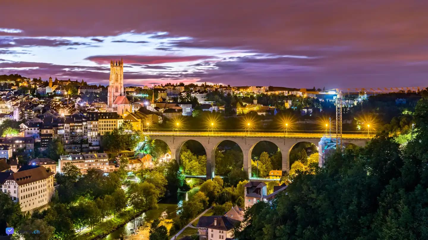 Fribourg – ville bilingue sur la Sarine